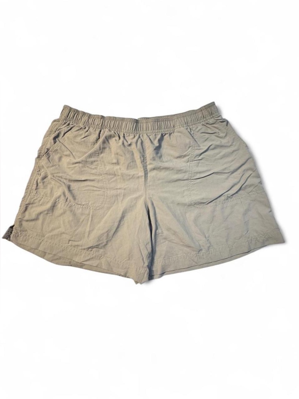 Columbia Sportswear Women's Khaki Hiking Shorts Medium Gorpcore Outdoors Granola